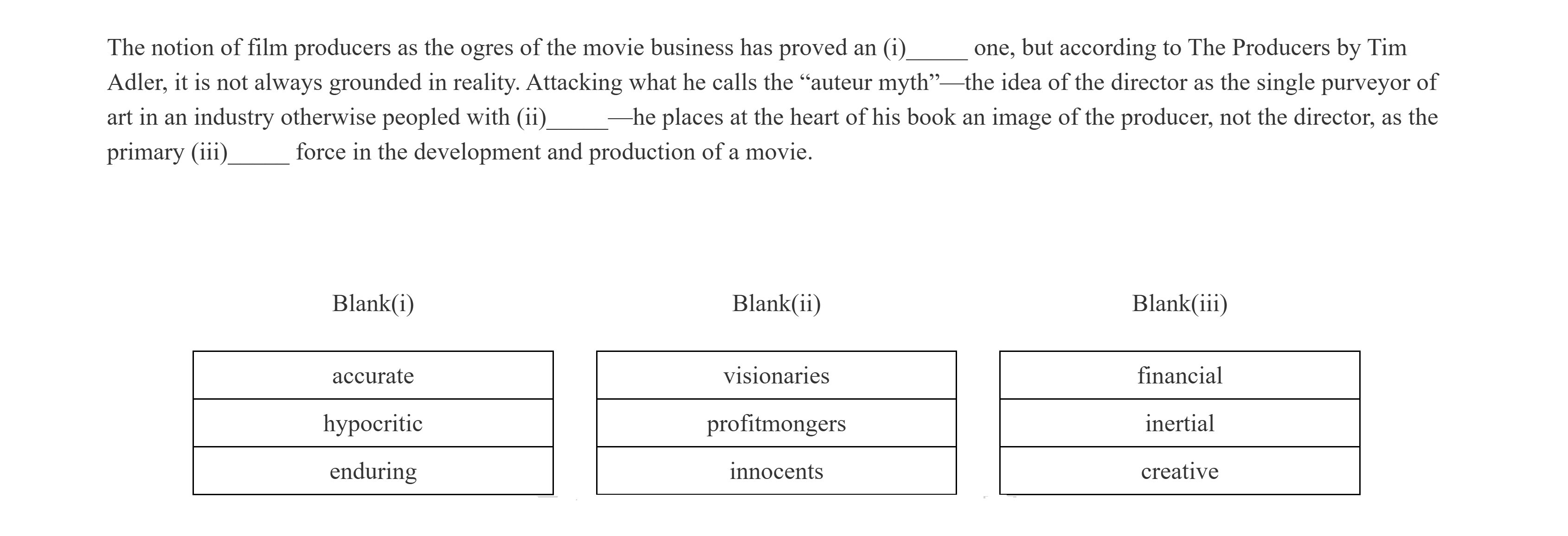 KMF Comprehensive set of mathematics questions after the reform